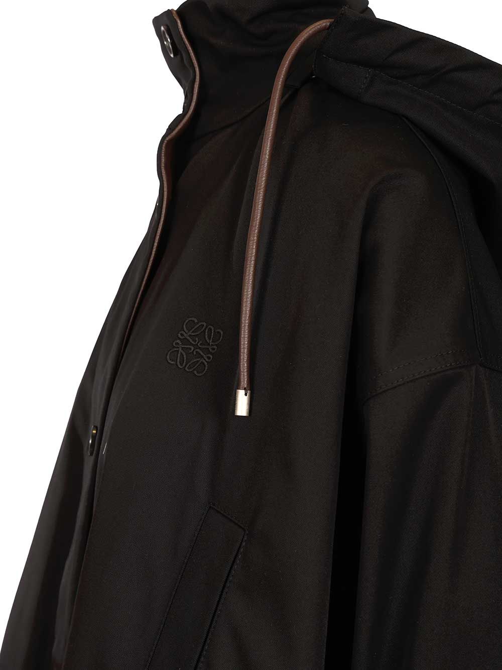 Loewe Hooded Jacket Jackets - Black | 5cd1c92c73c9b79e62655f4bd343096aa49e16d1