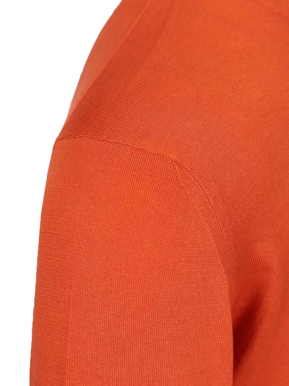 Filippo De Laurentiis Crew Neck T-Shirt - Orange | 9eb3c09dc14152d22805c31751773fc90f9f1c93