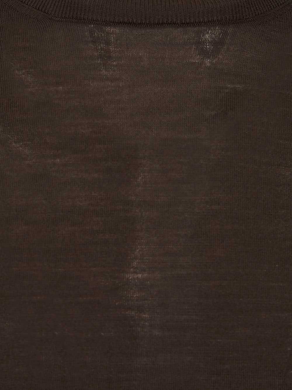 Filippo De Laurentiis 180s Wool Sweater Knitwear - Brown | 946c7ecd19192fd7324438c9814e85b7d6812859