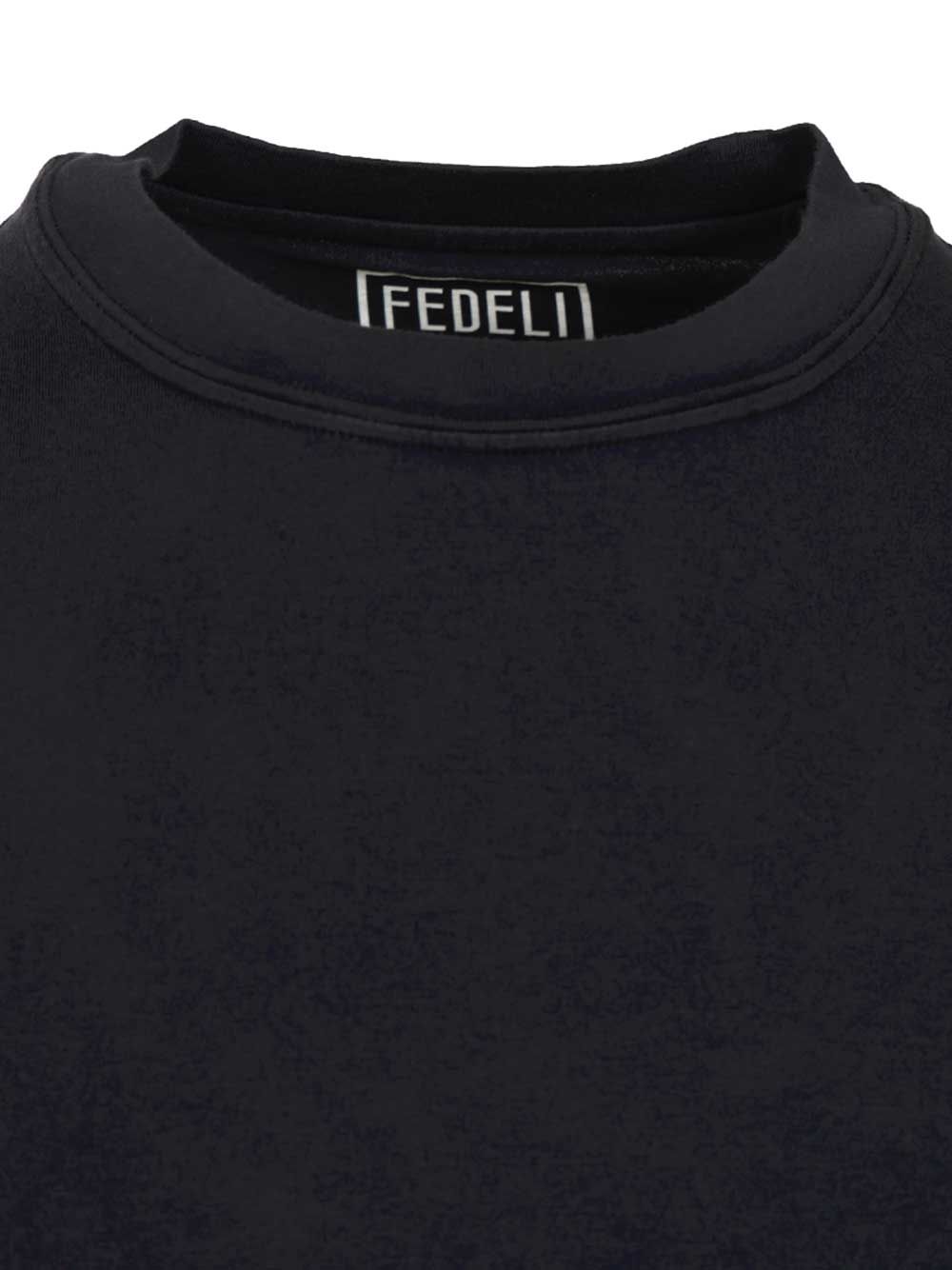 Fedeli Stretch T-Shirt - Blue | 5cafc9cbbb1489d9f14f56e7d68f0976e4cb698d