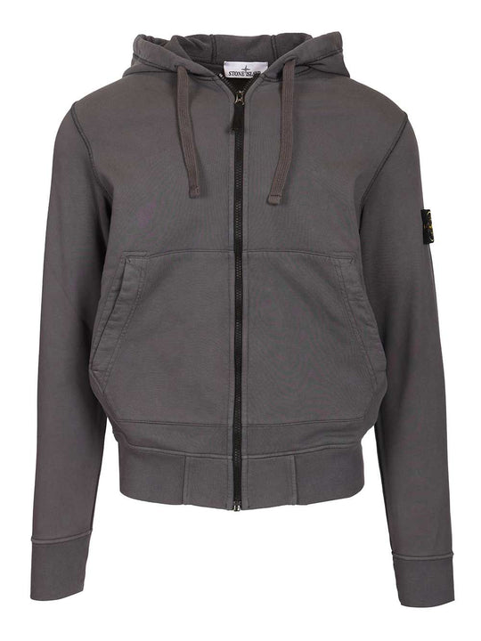 Organic Cotton Hoodie Sweatshirts Grey