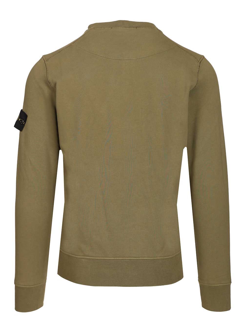 Stone Island Organic Cotton Sweatshirt Sweatshirts - Green | 99f01d03d835e785c103b009be7b4e7bf7aecea1