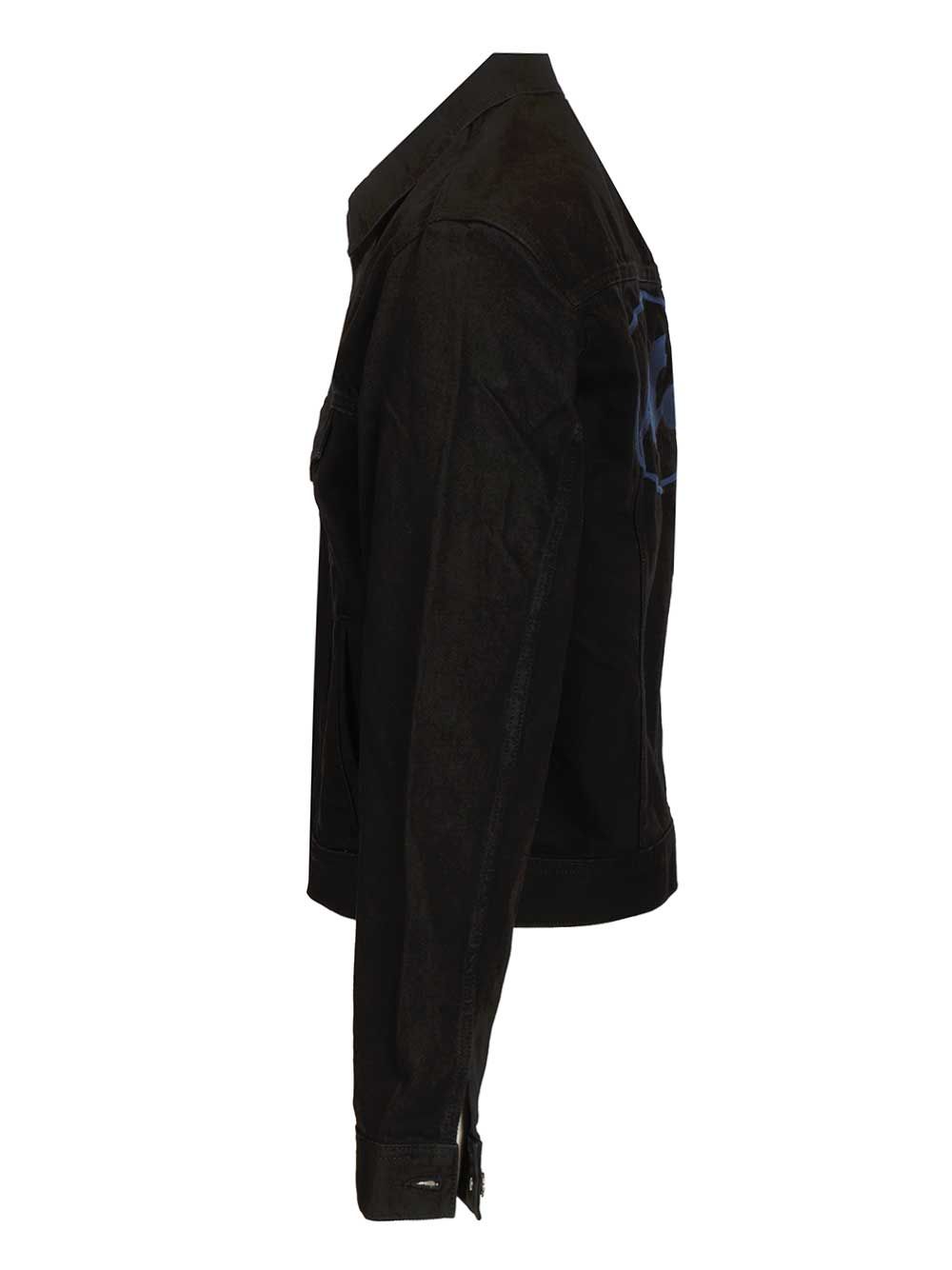 Arte Circle Logo Jeans Jacket Jackets - Black | cee6c64a76beead308e362bba42d030cd24dcd51