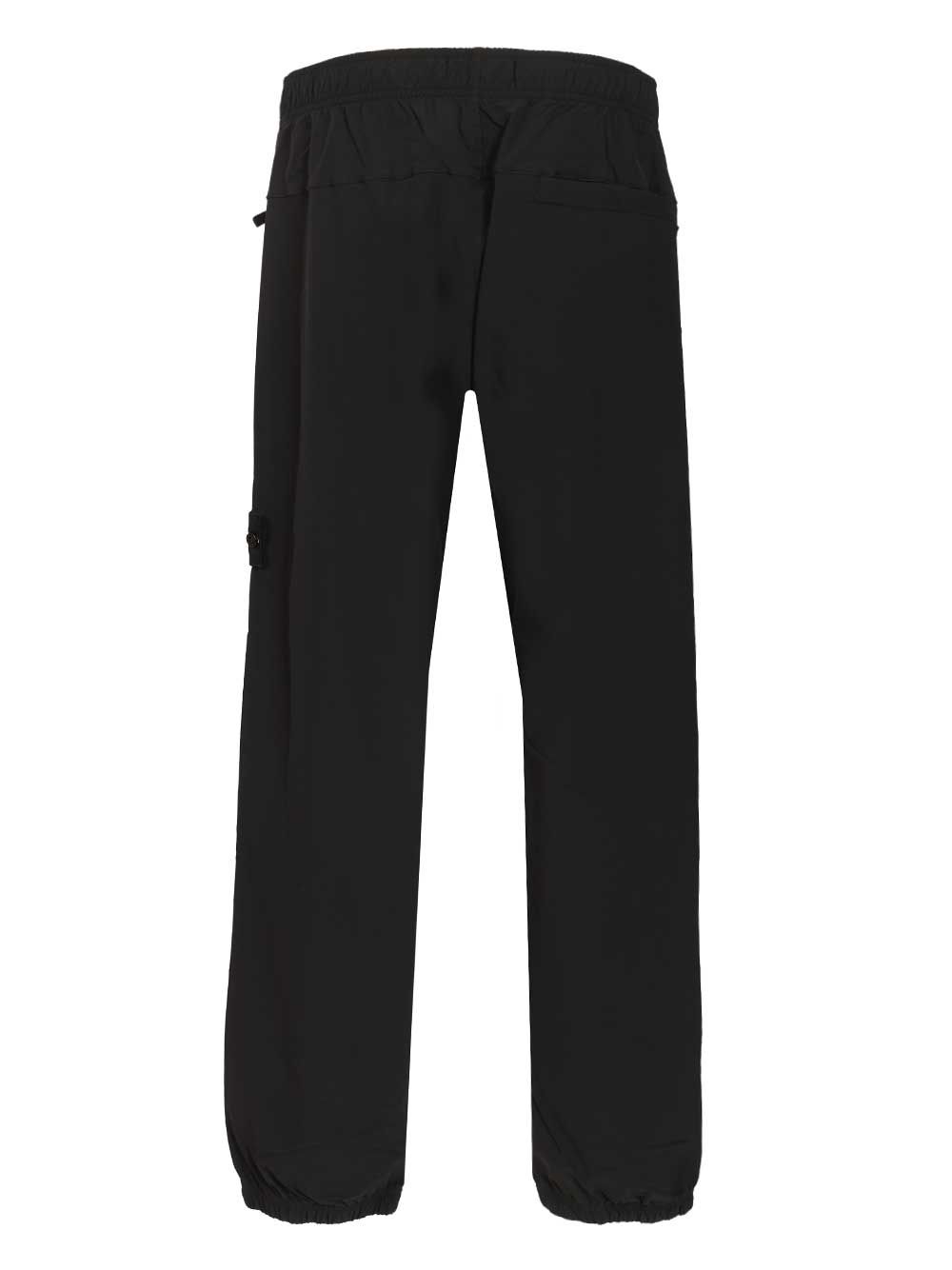 Stone Island Tech Fleece Jogger Pants Sweatshirts - Black | 418bc5e5e006102183f0db4b9eb857b42c534fbe