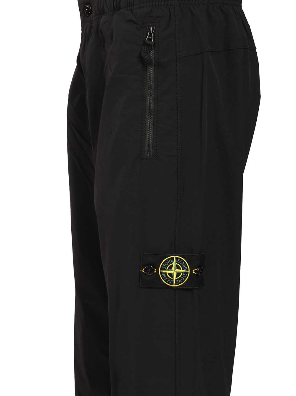 Stone Island Tech Fleece Jogger Pants Sweatshirts - Black | a9d8f46d477bf14f99fd21c6a4146d4336ab4960