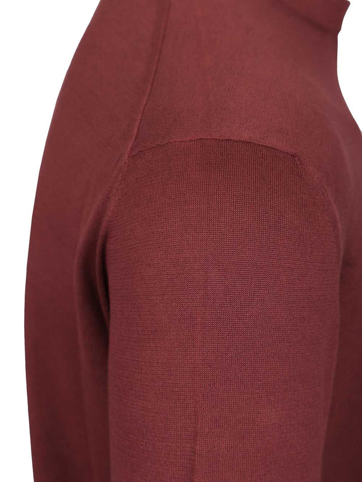 Filippo De Laurentiis Crew Neck T-Shirt - Bordeaux | cf2a321ab1900ca8fdf329ab45bf662eecb68ea5