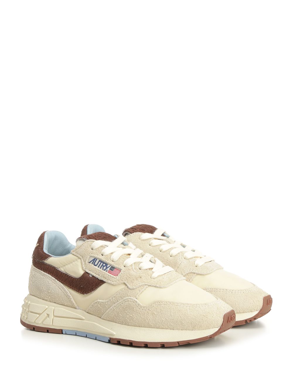 Autry  Reelwind Low Sneakers - Beige | 7015a4b386dcb16f14520a65a73d27350637b502