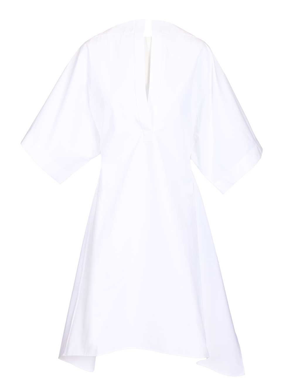 Jacquemus Moisson Tunic Dresses - White | 29ecbafb77df8de24c1ab4be73babb2931ddbb34