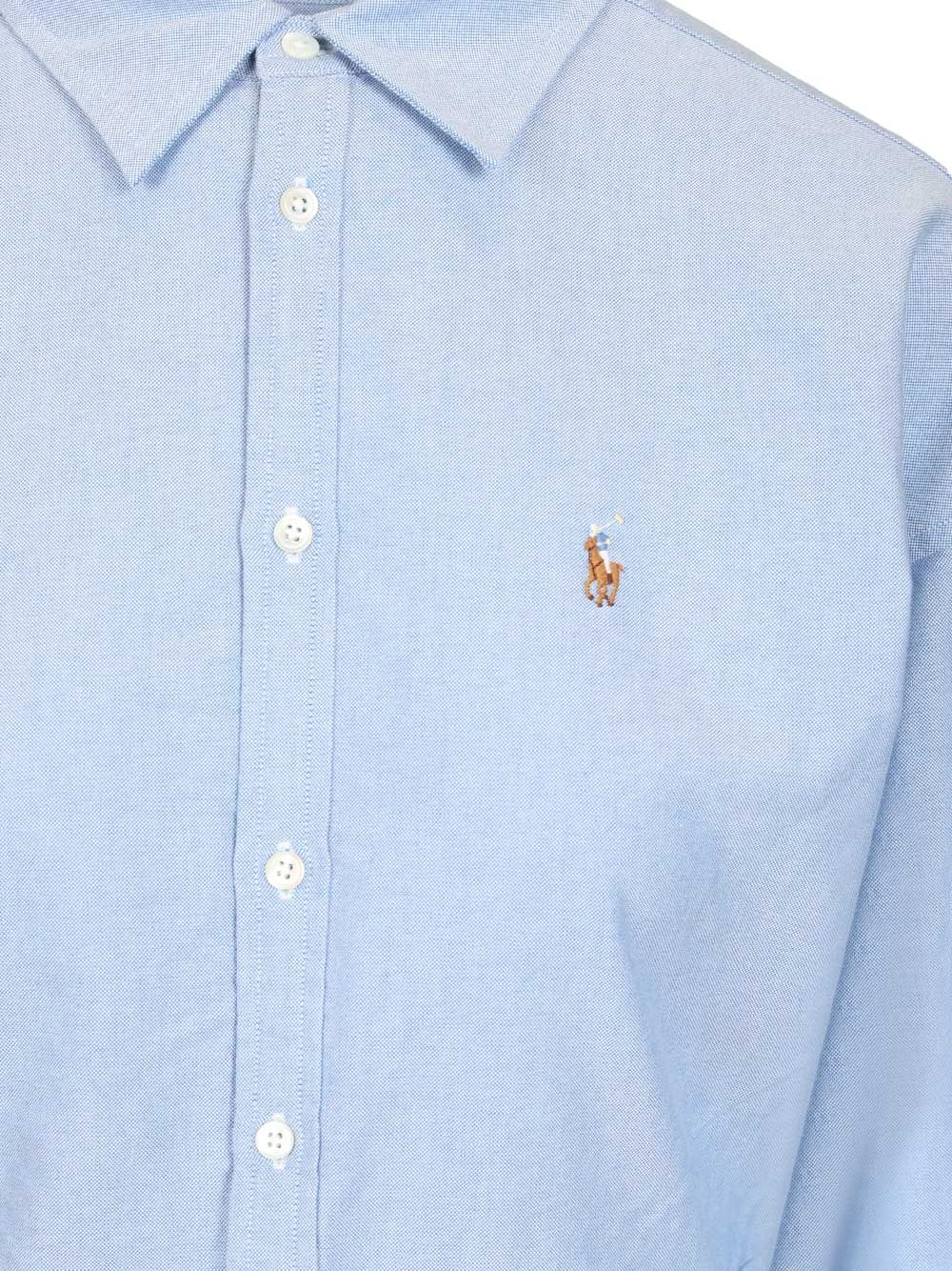 Polo Ralph Lauren Oxford Cotton Shirt Dress Dresses - Light blue | 70d9c546d7521b5f5257ade0d5c066bc4db1c250