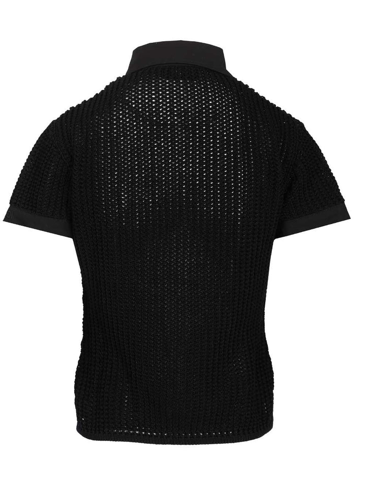 Fendi Mesh Shirt Polo shirt - Black | 424a8c93343d669ec8d8eabff017559eb74729cf