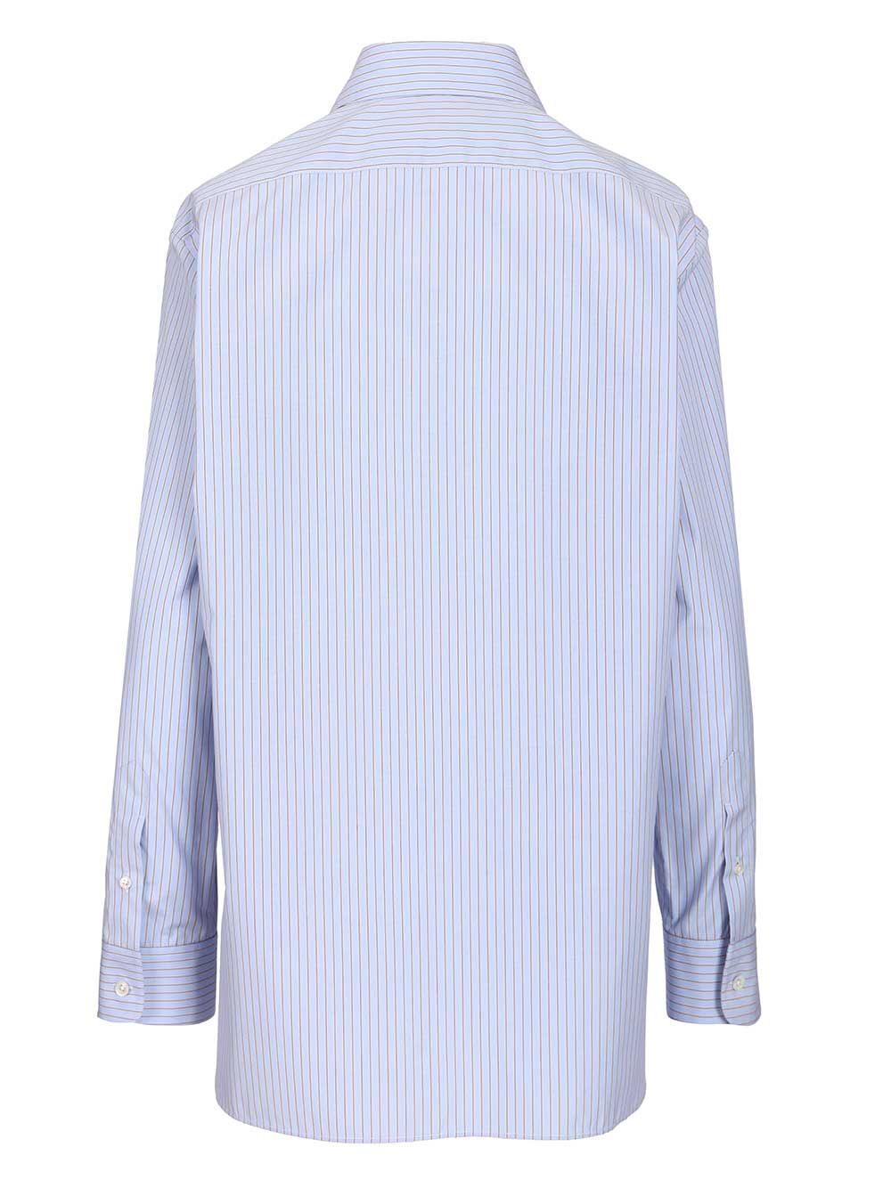 The Row Sisilia Cotton Shirt Shirts - Light blue | 438154df4c35a37c9c49b6e44a00f4297b08806c