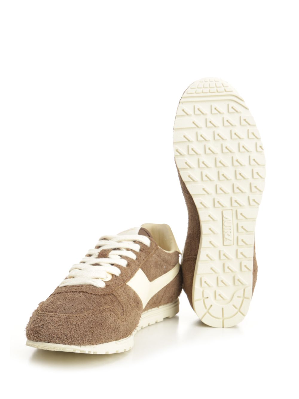Autry  Windspin Sneaker In Perforated Leather Sneakers - Brown | dabb13344bbd2b41dbf481faa5b91e20dd6110bb