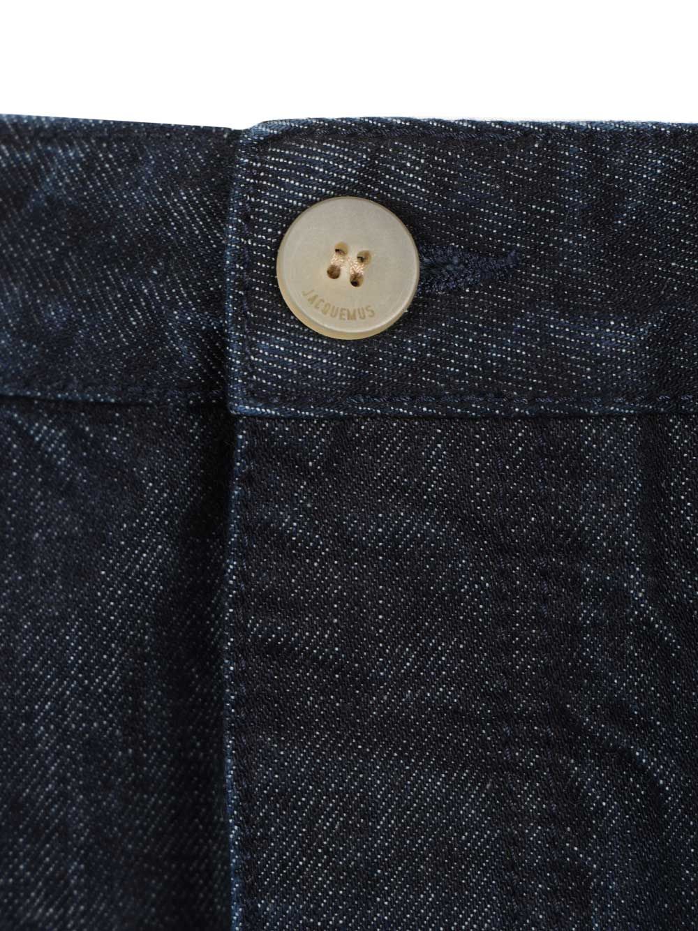 Jacquemus De-Nîmes Mirada Denim Trousers - Blue | 4b0725492d2d023544a0d62ff8bd5e1121cb853b