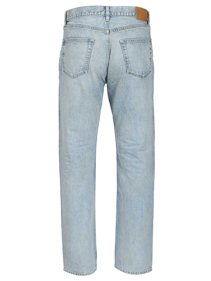 Saint Laurent Mick Long Jeans - Light blue | 98065e7ad46dca0f6aedefbfd66fb8d18f76d556