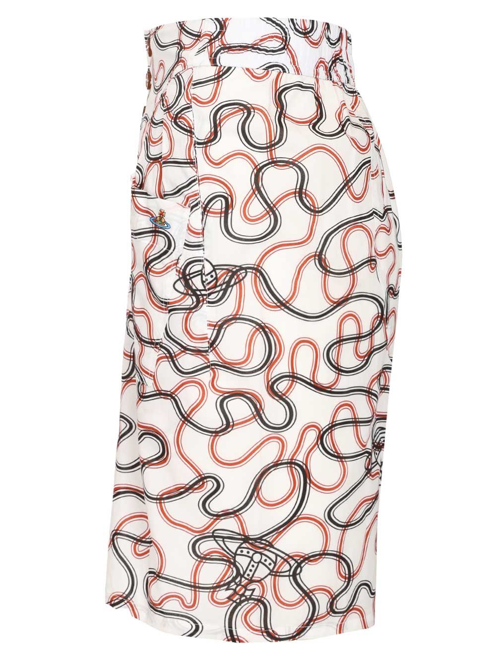 Vivienne Westwood Romario Bermuda Shorts - White | 227dba6a1a7c08f34da500849270a44d10d06220