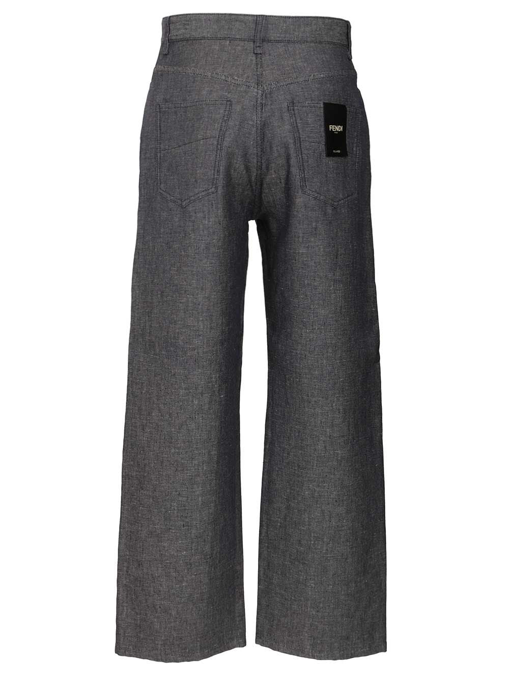 Fendi 5-Pocket Jeans - Blue | 0183bcf5d343f7207880a72fd35a120f9c25f8e0