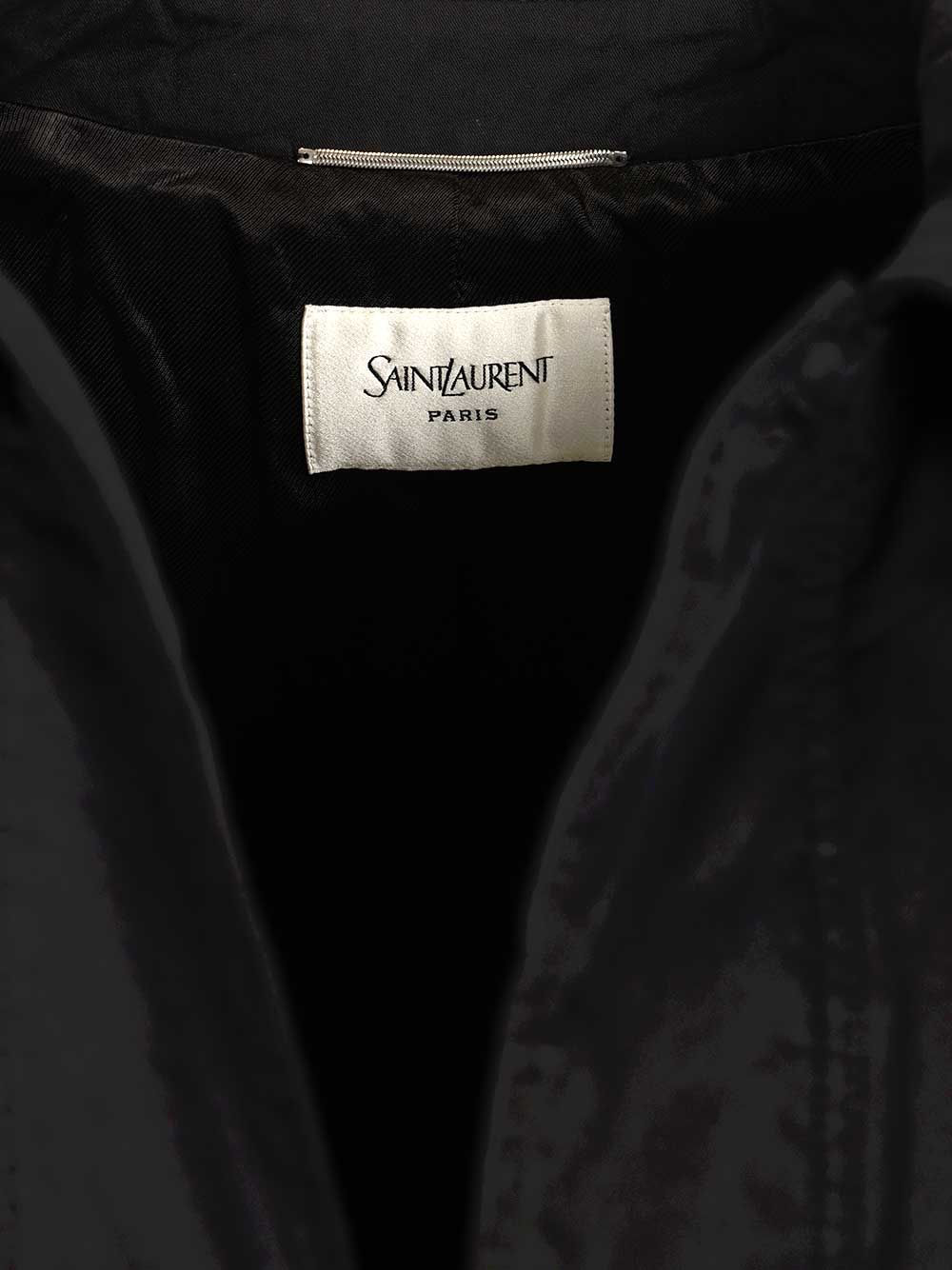 Saint Laurent Cassandre Short Jacket Jackets - Black | f5d62e8e86b94f64078f7313887c0b0f0f89fae8