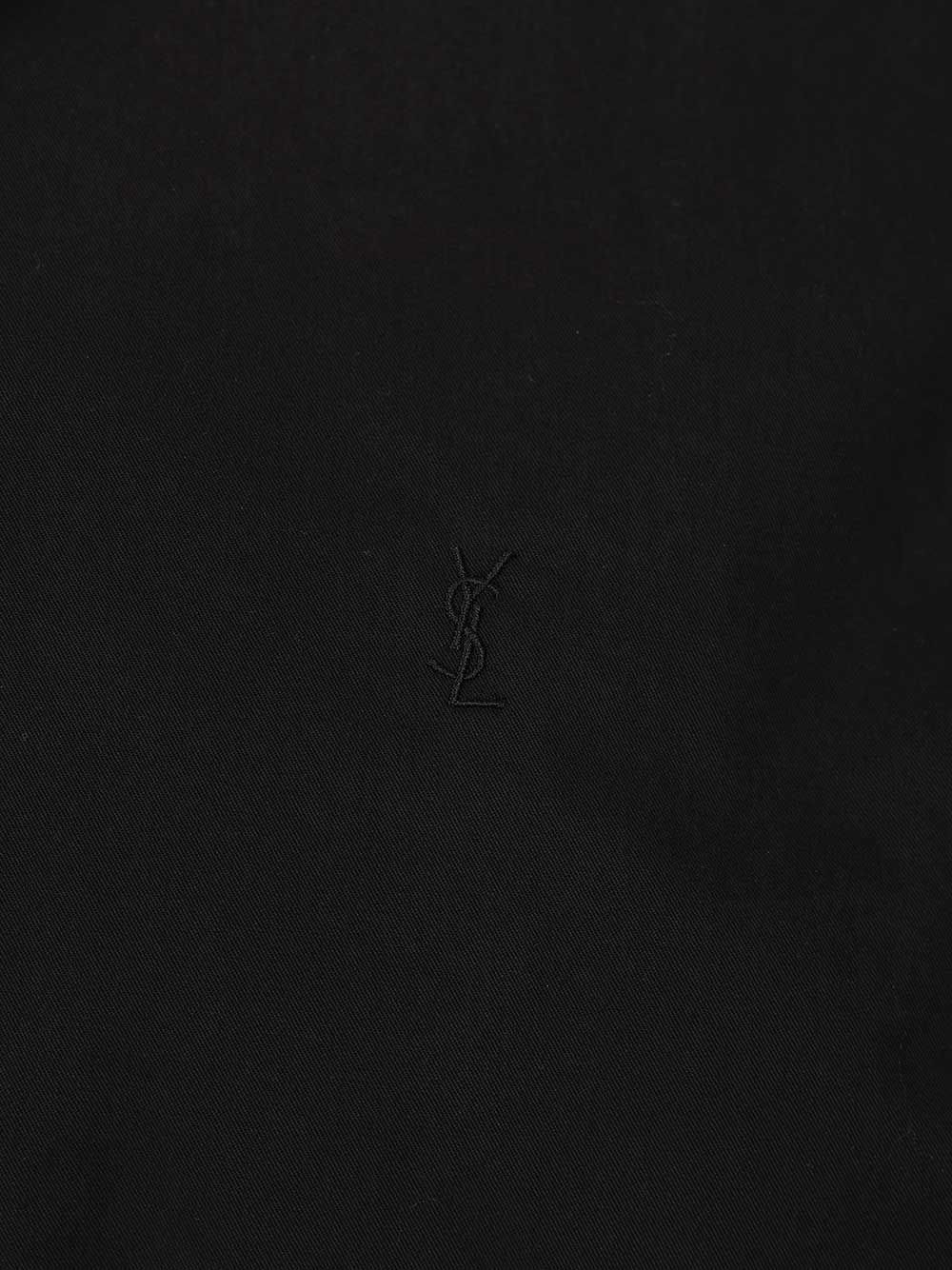 Saint Laurent Cassandre Short Jacket Jackets - Black | beddd4677e8084b1ff3e6ce8022ac3d4fab61cd6