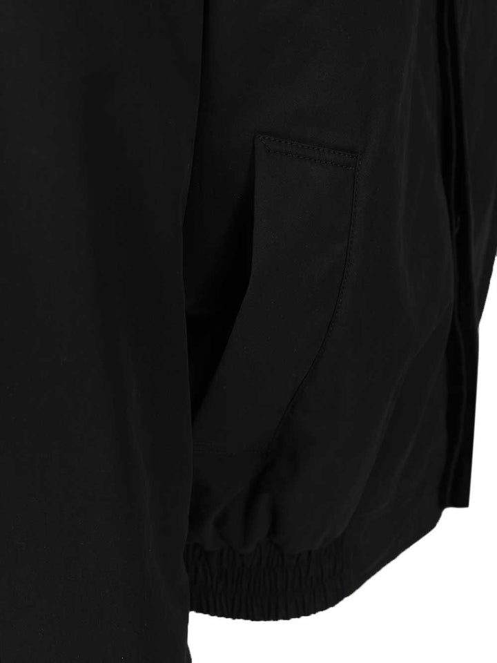 Saint Laurent Cassandre Short Jacket Jackets - Black | 8d2776c782706973d87a3232dbce17a6ff28de83