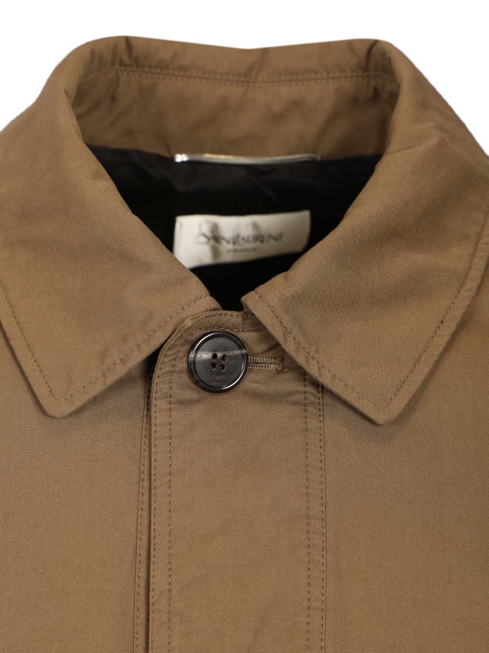 Saint Laurent Cassandre Short Jacket Jackets - Beige | 77d7fc3b40d58fbd47fa4d3ef2c7b09f56417abe
