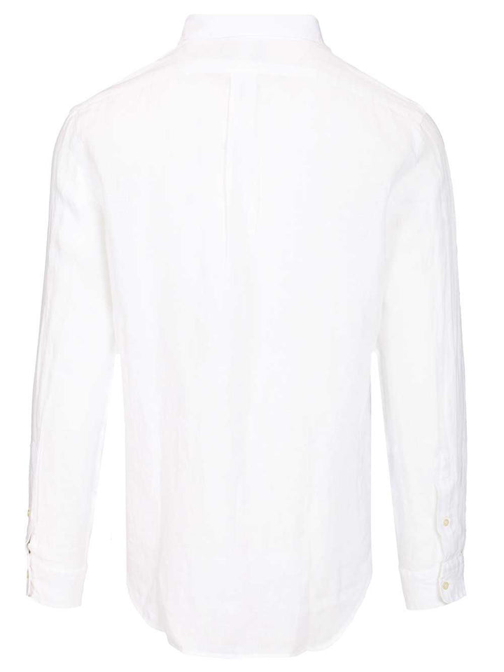 Polo Ralph Lauren Lightweight Linen Shirt Shirts - White | 39011c77b6eda65d126ae33f1d12406412aa92a8