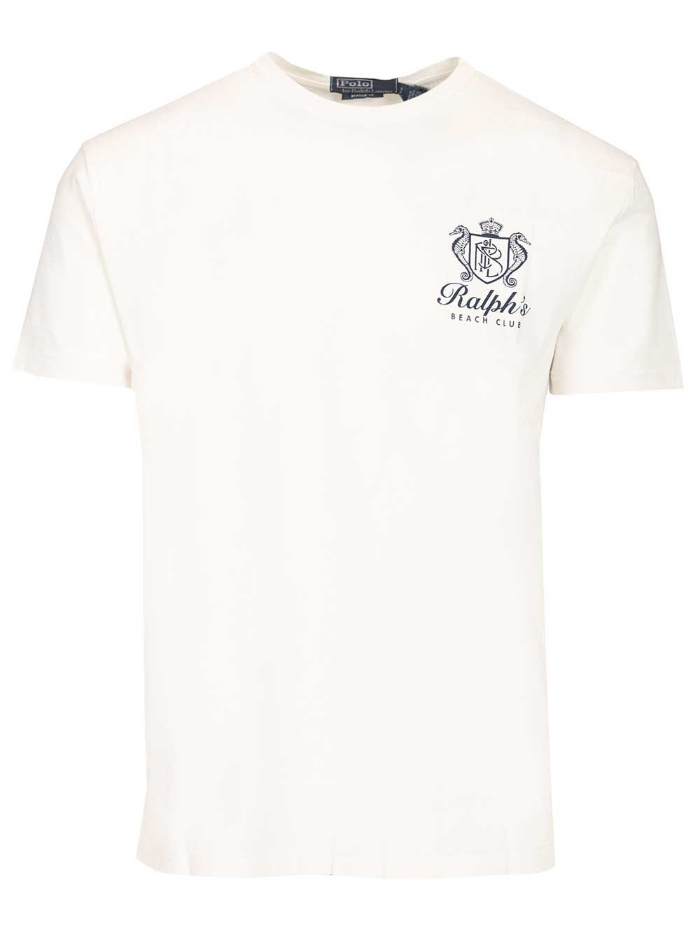 Polo Ralph Lauren Cotton T-Shirt - White | 004f1c9a52bc559a60d4d72cfd91503cb4eb0b92