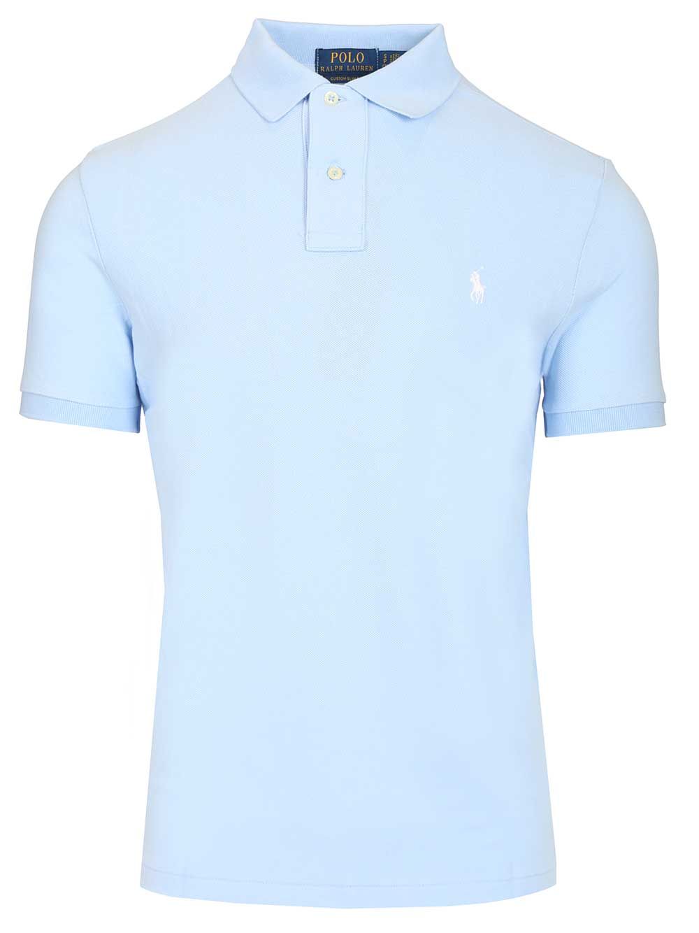 Polo Ralph Lauren Cotton Polo Polo shirt - Light blue | 4b5aee0d065a16ed9d532b74db6683b2b7b5ea5f