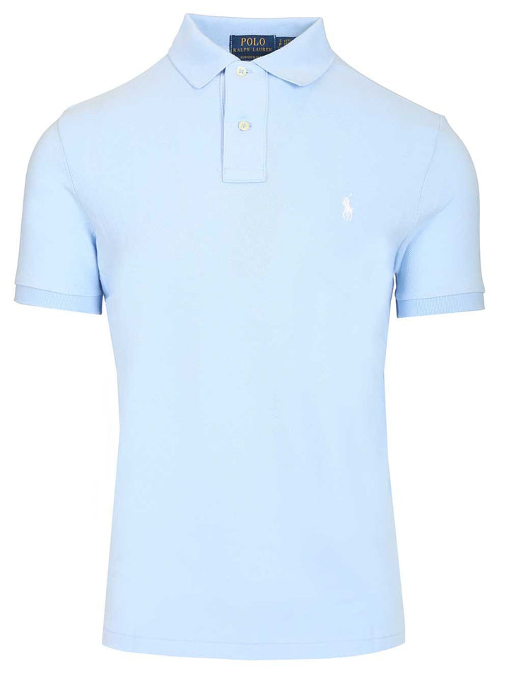 Polo Ralph Lauren Cotton Polo Polo shirt - Light blue | 4b5aee0d065a16ed9d532b74db6683b2b7b5ea5f