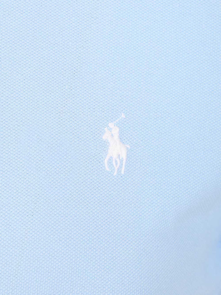 Polo Ralph Lauren Cotton Polo Polo shirt - Light blue | 4c00bffcfc2024e8dd12da442bdb05bc8545a54f