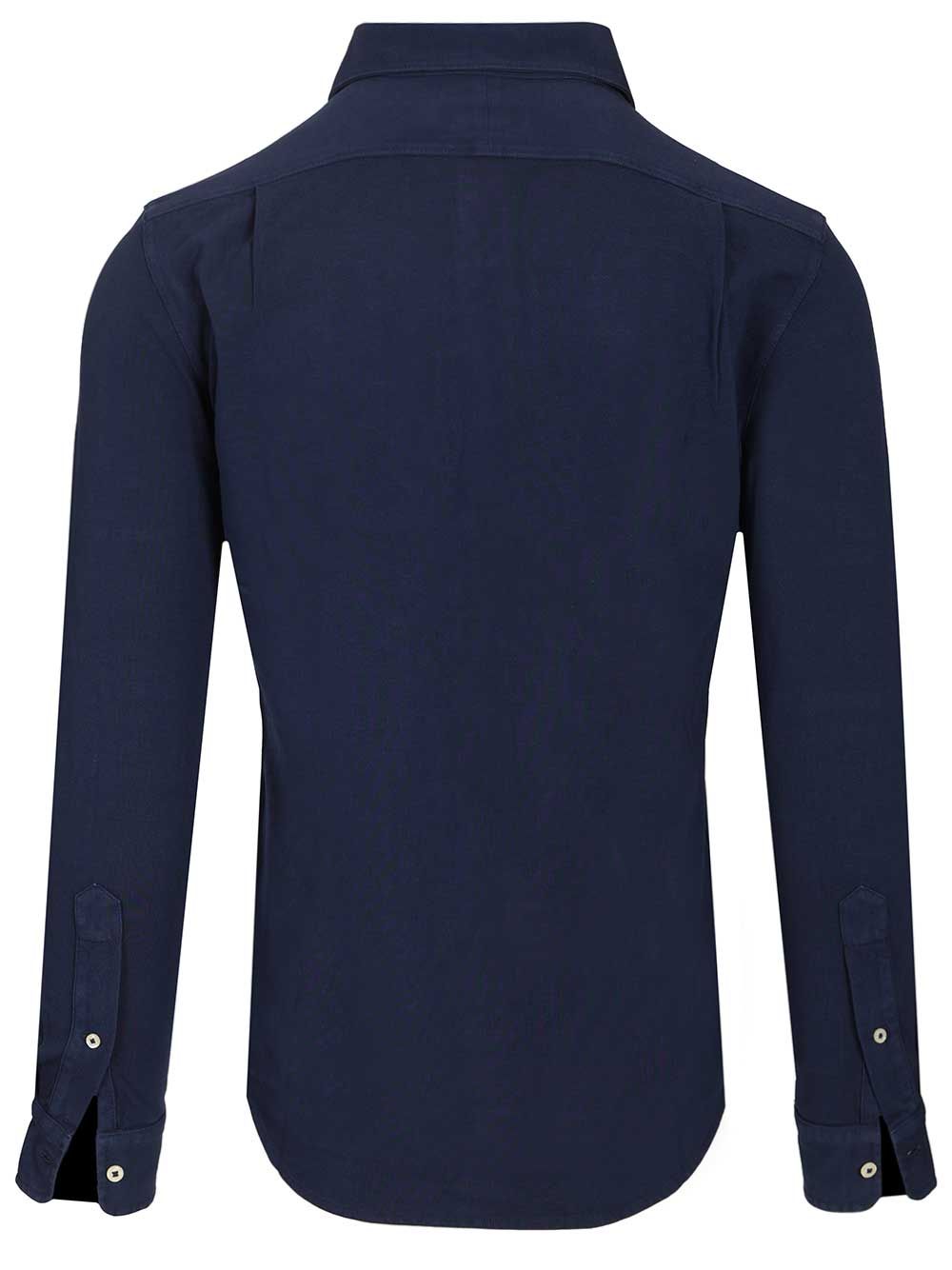 Polo Ralph Lauren Cotton Piquet Shirt Shirts - Blue | 07a77c2d9b9acaeb6ce0c4a4e7bb7aade5ddb11f