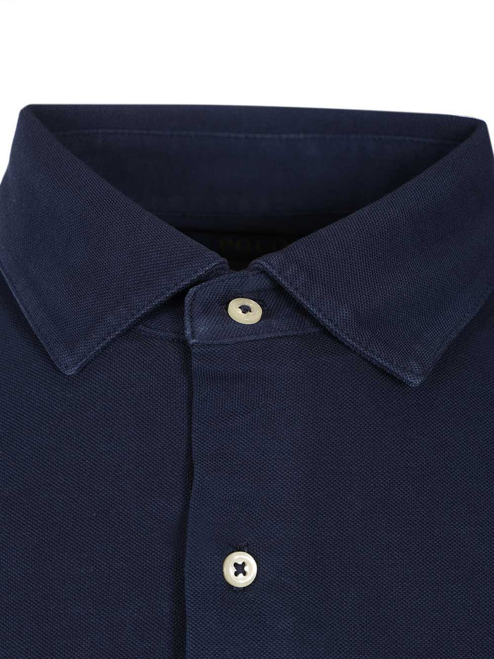 Polo Ralph Lauren Cotton Piquet Shirt Shirts - Blue | 45bfbf66f0e127cff10bfb335a37577bb15aab5e