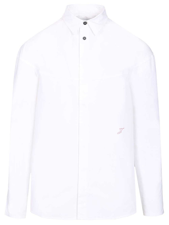 Jacquemus Atelier Long-Sleeved Shirt Shirts - White | 9692b56af603f4212f78f43c13e6f2c88eccedda
