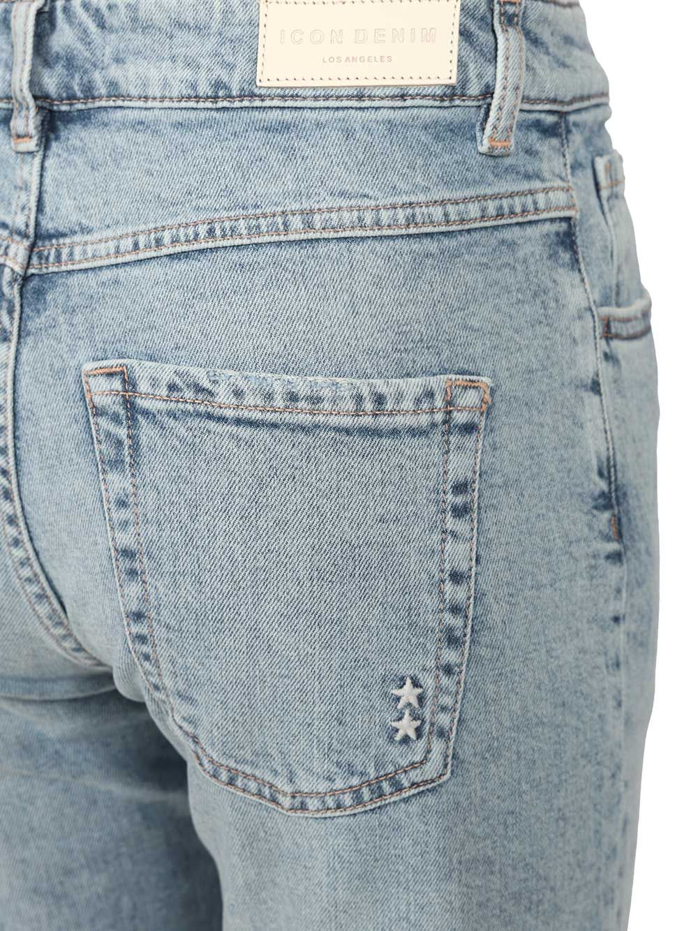Icon Denim Crop Jean Mimi Jeans - Light blue | 4faea8e410654a486be3de2ee9103513726f32fa