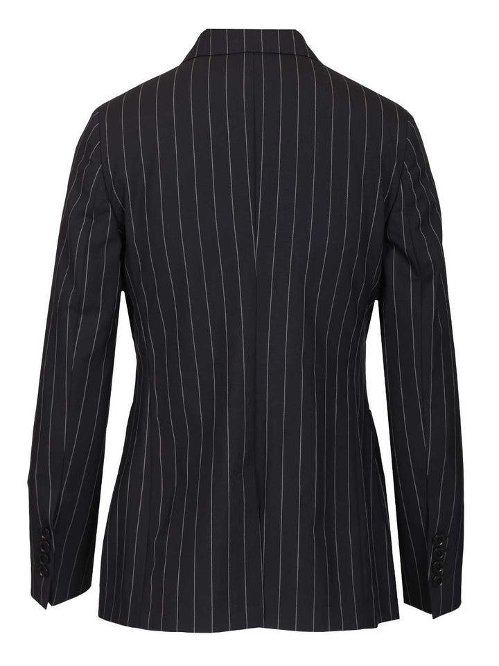 Latorre Giacca Sfoderata Dp 4 Bottoni Tasca Toppa Revere Lancia Jackets - Black | 965604ddc0d7f2d0a0e4047abed90c6fd218b475