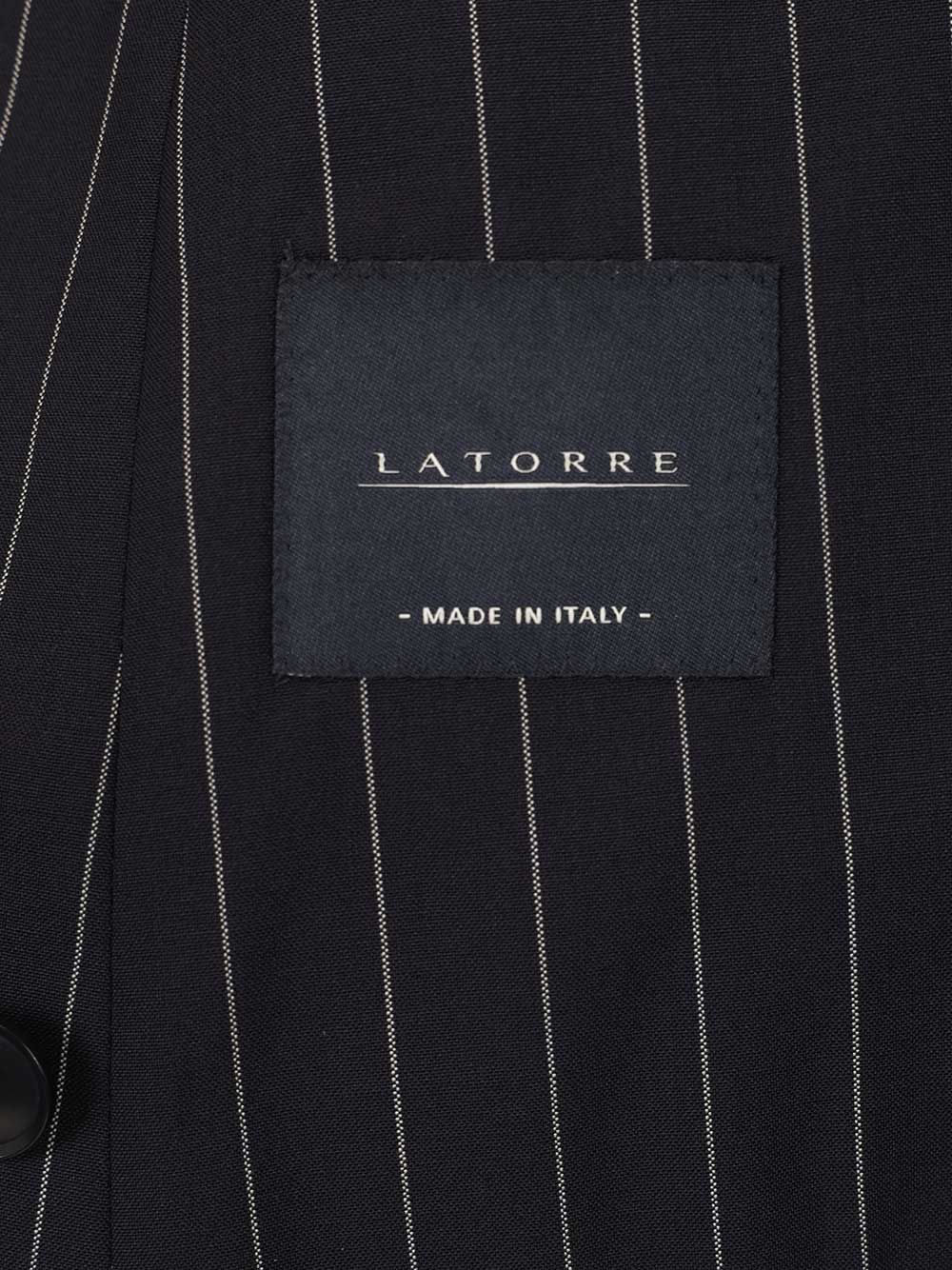 Latorre Giacca Sfoderata Dp 4 Bottoni Tasca Toppa Revere Lancia Jackets - Black | 80fc9c95bfad5b219616ce984efa6a0cab9b59db