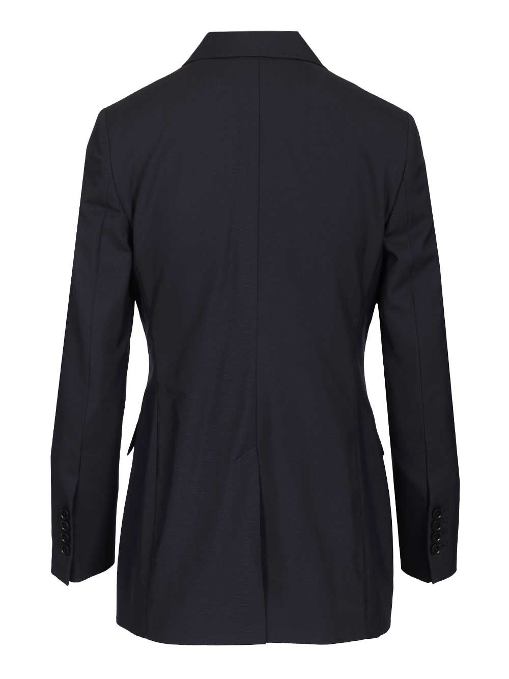 Latorre Double-Breasted Wool Blazer Jackets - Black | a943659222135f7b6200d64c7b86c27a91482235