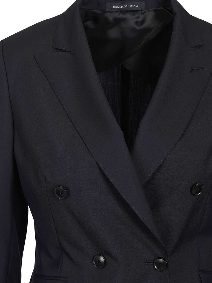 Latorre Double-Breasted Wool Blazer Jackets - Black | 0e17f6c6adb62587af8379ee33f7846eef9ebdad