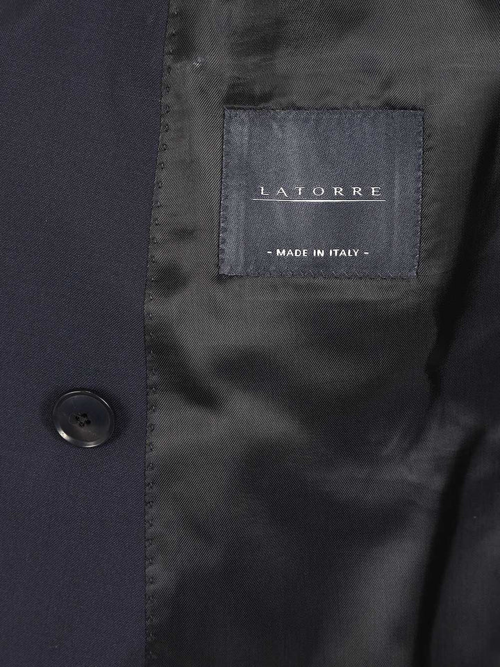 Latorre Double-Breasted Wool Blazer Jackets - Black | cd1f0522661345bc46bc8e8c7f9b1c92aae0d704
