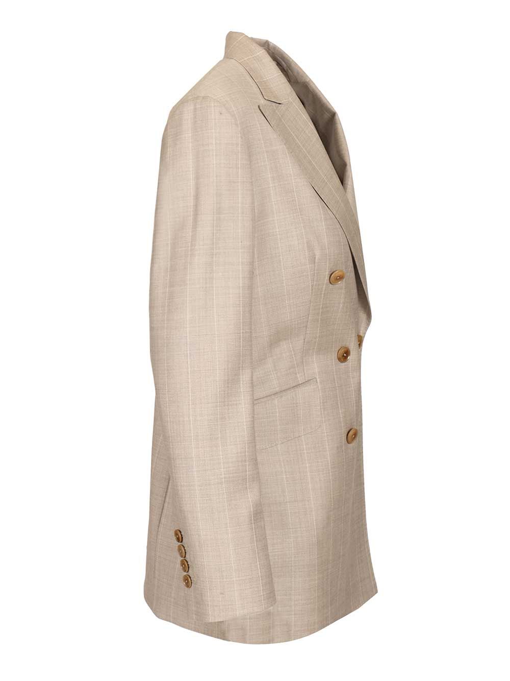 Latorre Giacca Semifoderata Dp 6 Bottoni Tasca Pattina Vestibilita' Boxy Jackets - Beige | 512d588f6cf3fa9b74e2322055db2db1e70b21f6