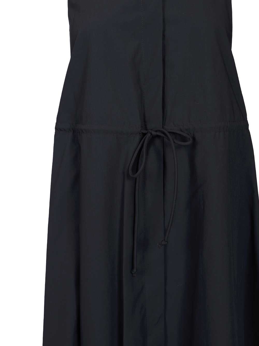 Emporio Armani Long Cotton Dress Dresses - Blue | 00f0cd5dd9b6799cf2c68a05364ade12cc02149b