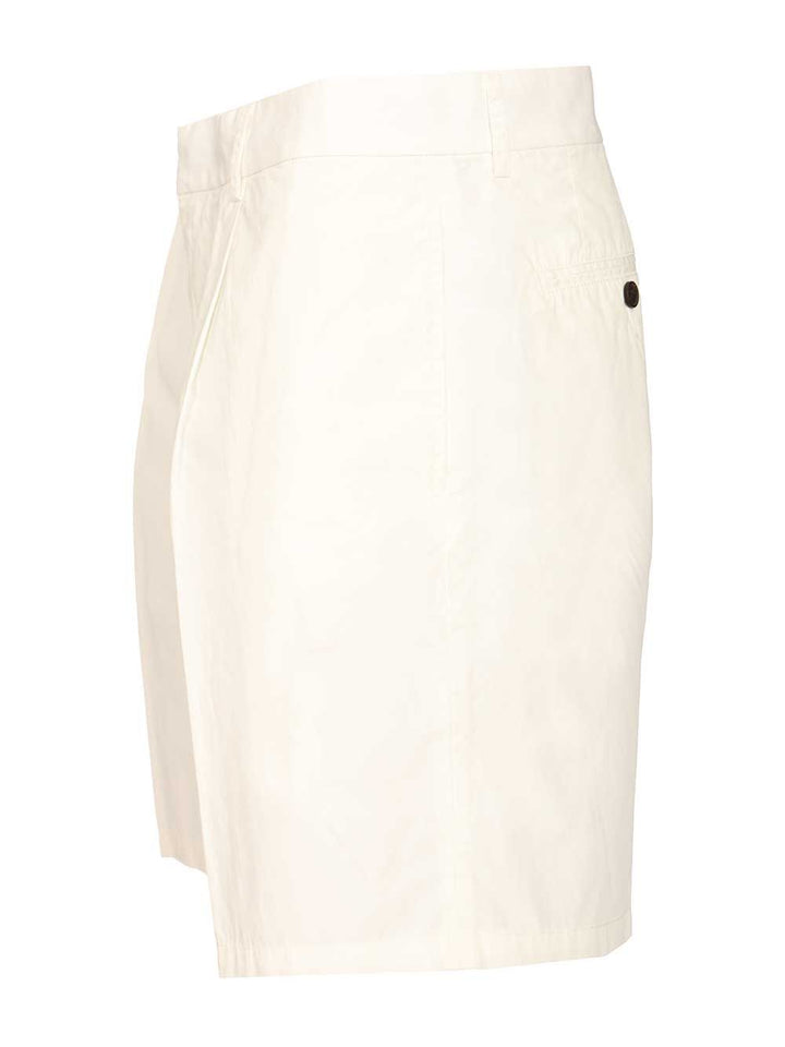 Emporio Armani Bermuda Shorts Trousers - White | ef0d8c8031fff7299f5339e0a48cfd6426190928