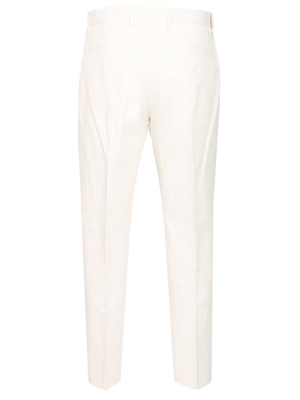 Ermenegildo Zegna Tailored Trousers - White | 0601ba57c353b2d15c32e17299d5743965d8dc7a