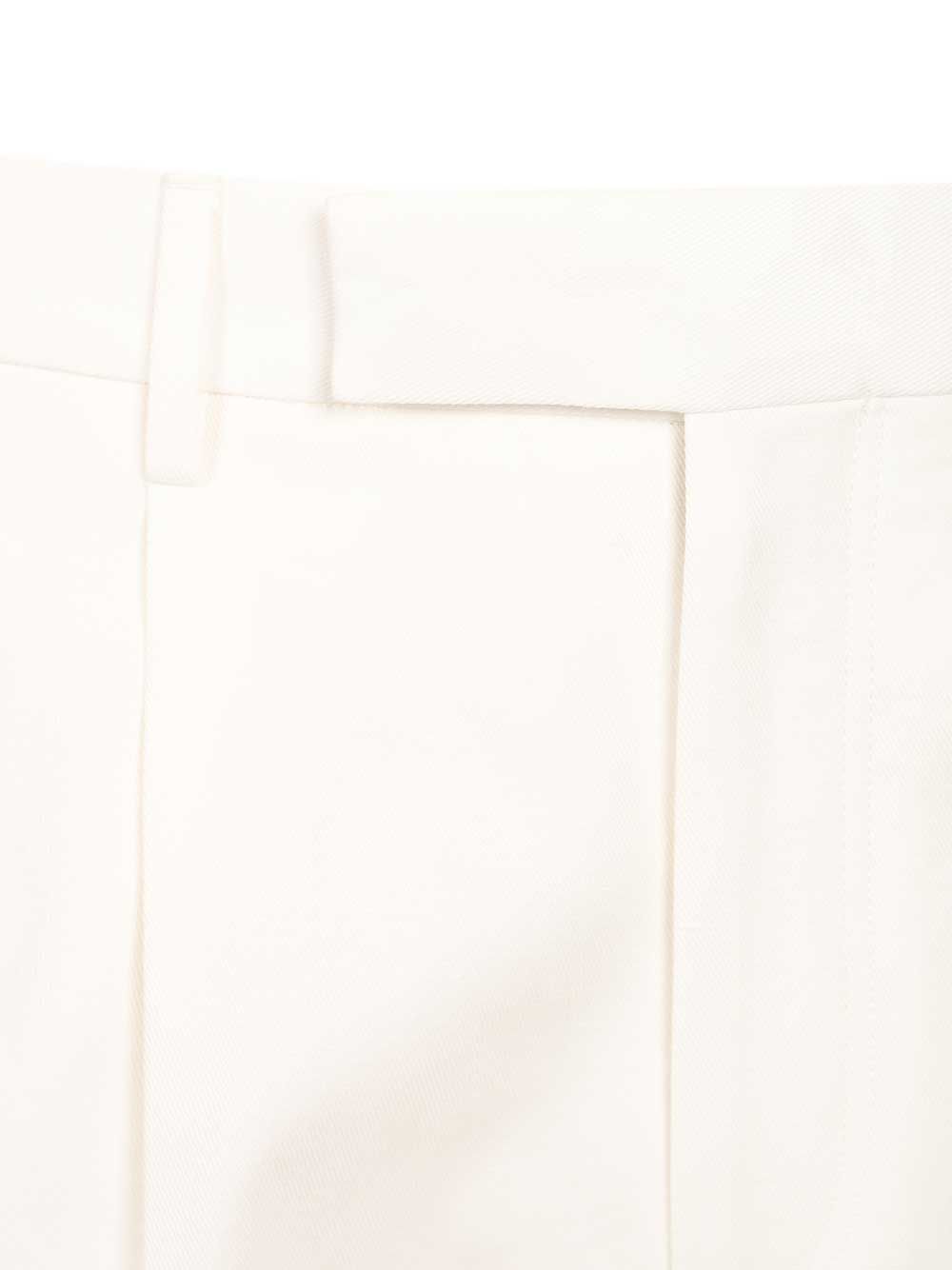 Ermenegildo Zegna Tailored Trousers - White | 7ae979a11755a31b2b4b1cc92e79bcc143066327