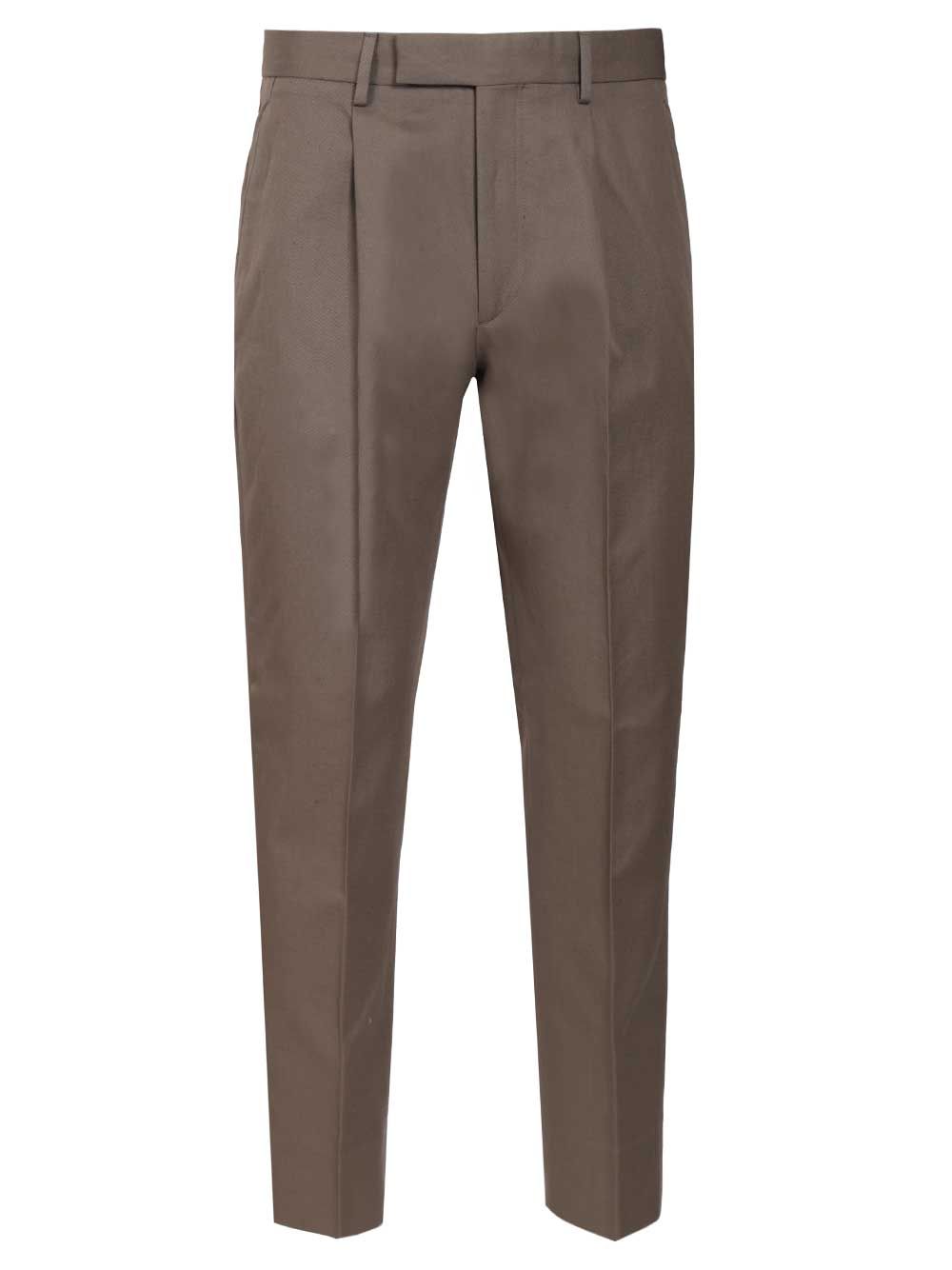 Ermenegildo Zegna Tailored Trousers - Brown | 969de642650cf7b576e07bc900ab760f0536afbf