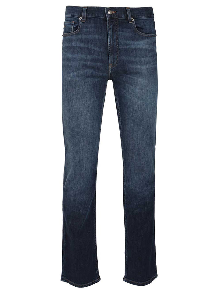 Emporio Armani Straight Denim Light Cotton Jeans - Blue | ad66c792c434fbf7c2595e693aa01594ac241b6f