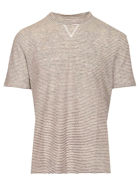 Striped T-Shirt Brown