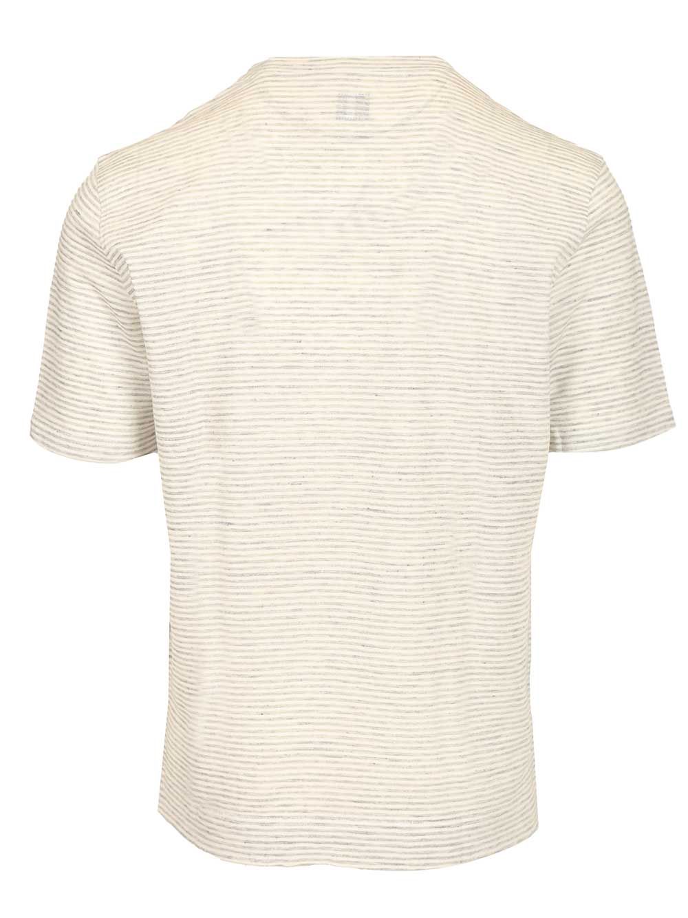 Fedeli Striped T-Shirt - Beige | 830a283a69212519ac9fc0f192b8036ca755f671