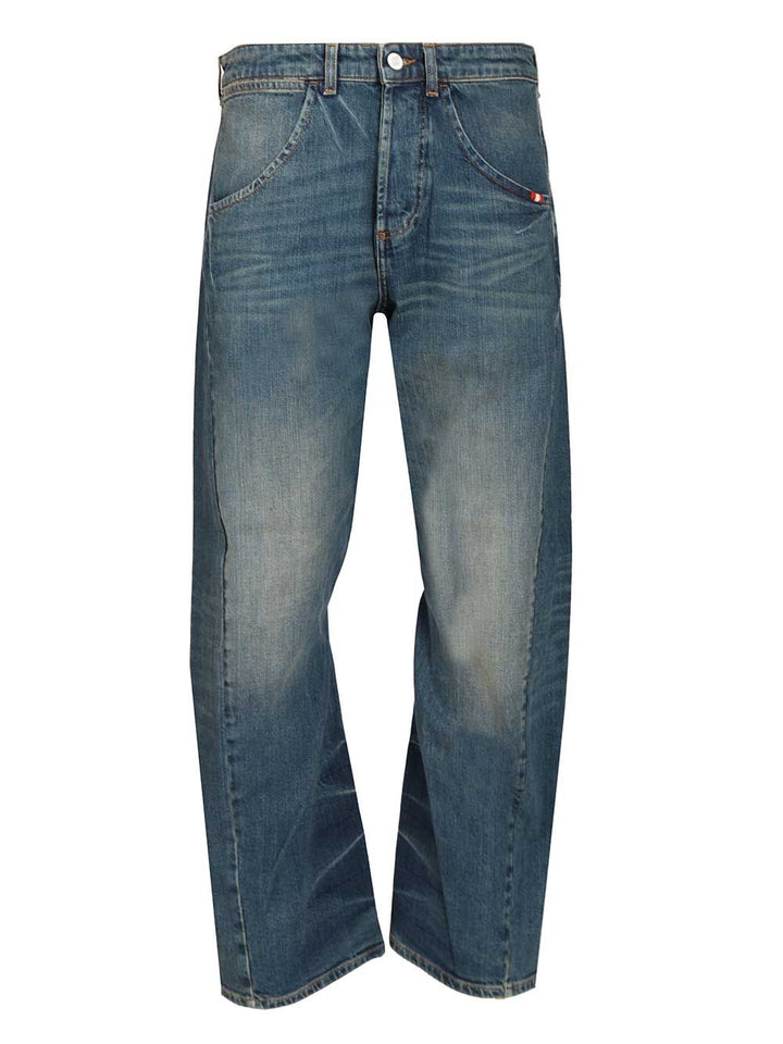 Amish Twist Slub Denim 2010 Jeans - Blue | 4d3d7d91242b1e4f6c83909213874e72e78c7f70