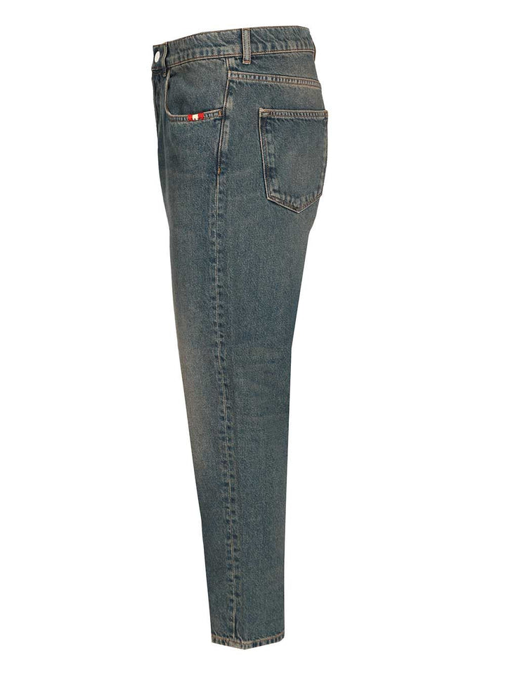 Amish Jeremiah Denim Monterey Jeans - Blue | f566c9f364ece42dff3b2161ac2f82b6b4a94efd