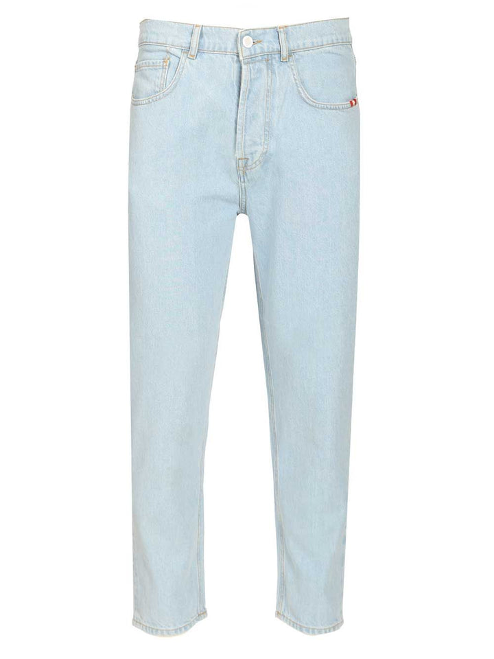 Amish Jeremiah Denim Bleach Jeans - Light blue | ad6ed879c10662152d8291229df5a732c642dcfd